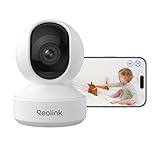 Reolink 4K PTZ WLAN Überwachungskamera Innen, 2,4/5 GHz Wi-Fi 6, Babyphone...