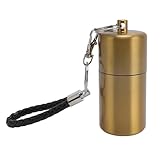 CHEOTIME Metall Storage Flasche, wasserfestes Aluminium -Lagerbehälter mit...