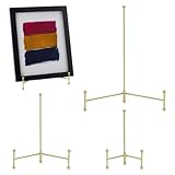 WEBEEDY Dekoratives Dreibein-Staffelei aus Metall, Tellerständer und...