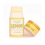 Enooso - Lippenpflege mit Zitrone für trockene Lippen 10 mL - Natürlicher...