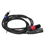 CHICIRIS 3,5 Mm Stereo Männlich Bis Dual 2 XLR-Konverterkabel für...