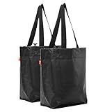 BikeZac 2.0 von COBAGS | FAHRRADTASCHE Clip-On EINKAUFS-Tasche |...