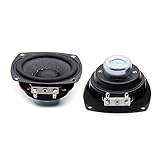 2Pcs 2 5 Zoll Tragbare Full Lautsprecher 66MM 4 Ohm 25W HiFi Sound...