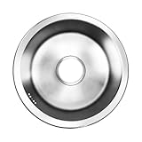 Spülbecken mit einer Schüssel zum Spülen von Geschirr aus Edelstahl,...