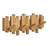 Dezain® Home - Wandgarderobe Caltra – Garderobenleiste mit 4...