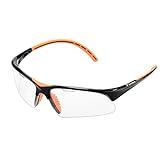 Tecnifibre - Squash Schutzbrille - Squashbrille schwarz orange