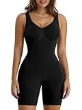 SHAPERX Shapewear Damen Bauchweg Stark Formend Body Shaper Overall-Shorts...