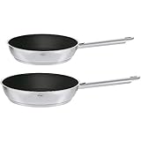 RÖSLE ELEGANCE Bratpfannen-Set 2-tlg., Hochwertige Universalpfannen mit...
