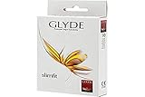 Glyde Ultra Slimfit 10 schmale Kondome mit 49mm Breite (XS), vegane Kondome...