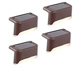 Reiteag Solarbetriebene Außenleuchte, Ip68 Zertifizierte Regenfeste...