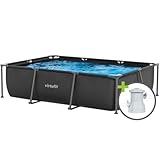 VirtuFit Rechteckiges Schwimmbadrahmen - Frame Pool - Rahmen Pool - 300 x...