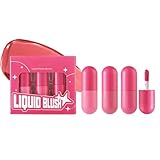 Lunaobrik Flüssiges Rouge, Wangenrouge, natürliches Blush, Liquid Blusher...