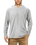 Roadbox UPF 50+ Sun UV-Schutz Hoodie für Männer, Sport Langarm Pullover...