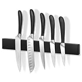 TNOMSNO 40cm Magnetleiste Messer, Edelstahl Messerhalter Magnetisch mit...