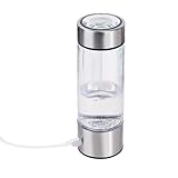 Wasserstoff Generator Becher Wasserfilter USB Wiederaufladbar 420 Ml...