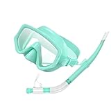 Ergonomisches Schnorchel-Set für Erwachsene, mit Tauch-Trockenschnorcheln,...