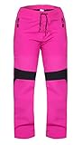 ZARMEXX Kinder Thermohose Jungen Mädchen Outdoor Softshell Hose Trekking...