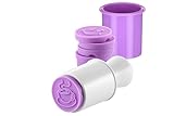 Tescoma Keks-Stempel mit Ausstecher, Plätzchenform mit verschiedenen...