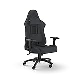 Corsair TC100 Entspannter Gaming-Stuhl, Stoff, Rennsport-Design,...