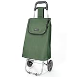 VERTICAL STUDIO Einkaufstrolley 35 L – Klappbar, leicht & robust, mit...