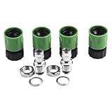 ZMdooreasy Rasenmäher Deck Wash Kit Quick Connect Aufsatz Adapter für...