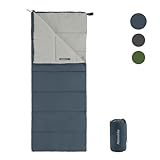 Naturehike Schlafsack für Erwachsene, Leichter Rechteckiger Spleißbarer 3...