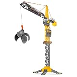 Dickie Toys Mighty Crane (110 cm) - Spielzeug Kran mit 360°-Drehung,...