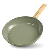 Romertopf Bratpfanne 26 cm, 2 l Fassungsvermögen, Aluminium mit Keramik...