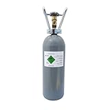 ich-zapfe.de CO2 Flasche 2kg für Zapfanlage und Aquarium - Aluminium...