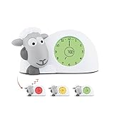 ZAZU Sam The Lamb Uhr – Schlafcoach Uhr und Nachtlicht für Kinder |...