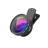 Artibetter Handy Kameraobjektiv Set Verzerrungsfreies Weitwinkel Makro Clip...
