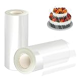 Verdickter Tortenrandfolie, 10cm x 10m Acetat Folie, Transparente...
