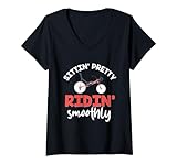 Damen Sittin' Pretty Riding Smoothy Velomobiler Liegerad T-Shirt mit...