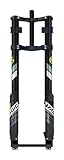 NEYTIIR Upside-Down-Luftfedergabel for Fatbikes, 160 Mm Federweg, 150 X 15...