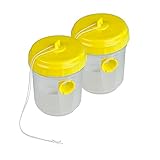 Windhager Wespen Abwehr | Wespenfalle 2 Stk. | für draußen, leicht zu...