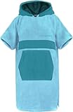 normani Baumwoll Surfer Poncho - Strandponcho - Handtuch-Poncho - Unisex...