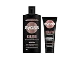 Syoss Shampoo Keratin (1x 440 ml) für schwaches & brüchiges Haar,...