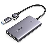 UGREEN Video Capture Card und 4K Loop Out, HDMI auf USB 3.1 Gen 1 Video...