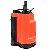 Grafner Drainage Schmutzwasserpumpe 400 Watt bis 7500 l/h Förderleistung,...