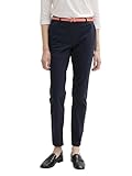 TOM TAILOR Damen 1016542 Slim Chino Mit Gürtel, 10668 - Sky Captain Blue,...
