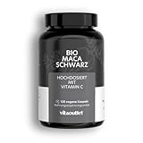 vitaoutlet | Bio Maca Schwarz | 3000mg pro Tagesdosis (entspricht 12.000mg...