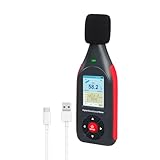 Schallpegelmessgerät Dezibel-Messgerät Datenlogger mit...