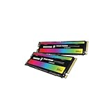 Gigastone M.2 SSD 500GB (2er-Pack) NVMe SSD Bis zu 3,000MB/s M.2 2280 PCIe...