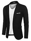 COOFANDY Herren Sakko Sportlich Modern Anzugjacke Casual Jacke Sportmäntel...