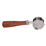 Yctze 51 Mm Ultra Feines Mesh Abnehmbarer Portafilter mit Holzgriff für 3...