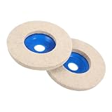 KICHOUSE 2 Stücke Polierscheibe Polierpad Polieren Discs Puffer Diamant...