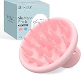 SHINLEA Silikon Kopfhaut Massager Shampoo Bürste, eine Kopfhautbürste,...