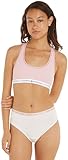 Tommy Hilfiger Damen BH Bralette Print Sport, Mehrfarbig (Mini Geo Coral...