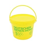 3x Honigeimer (2,5 Liter) aus Kunststoff Eimer Lebensmitteleimer mit Deckel