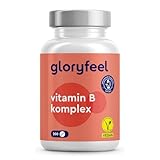 Vitamin B Komplex - 200 vegane Tabletten (7 Monate) - Alle 8 B-Vitamine in...